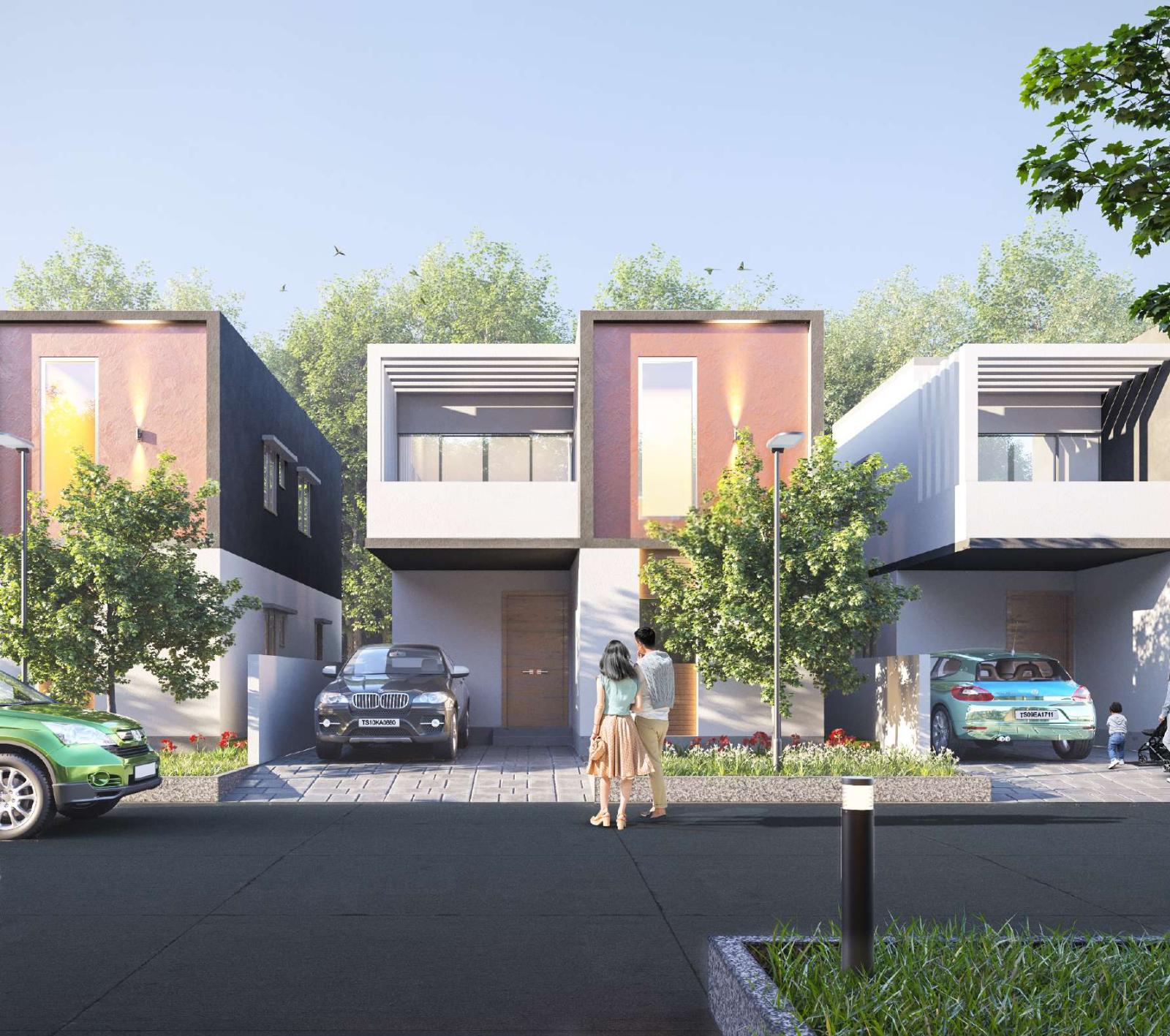 Sark Townhomes@Nadergul